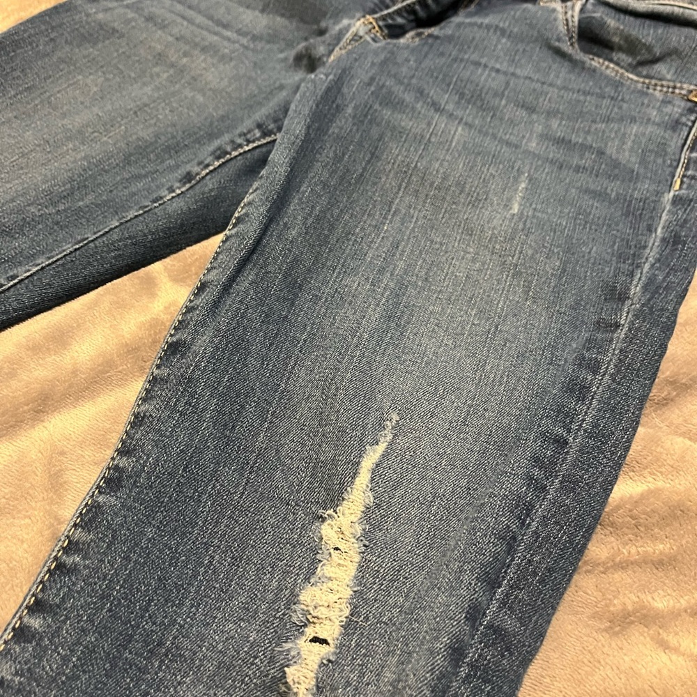 Toothpick Skinny Ripped Jeans - Picture 6 of 7